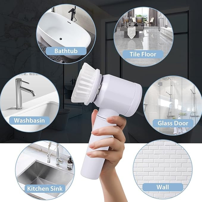 5 In 1 Electric Cleaning Brush