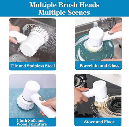 5 In 1 Electric Cleaning Brush