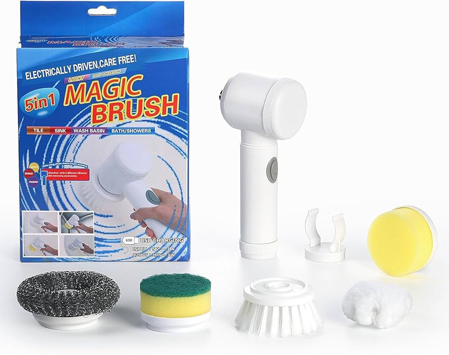 5 In 1 Electric Cleaning Brush